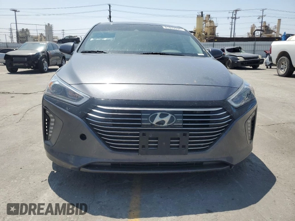 2019 Hyundai Ioniq Limited with VIN KMHC75LD2KU146671, listed as a Copart auction lot 61872035 with 78,158 mi miles and Salvage title. Bid and sale history available at DreamBid. Image 5.