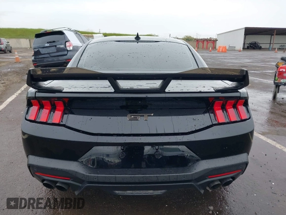 2024 Ford Mustang GT with VIN 1FA6P8CF5R5417110, listed as a IAAI auction lot 41975813 with 5,487 mi miles and . Bid and sale history available at DreamBid. Image 16.