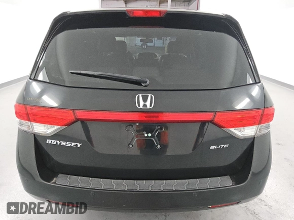 2015 Honda Odyssey Touring Elite with VIN 5FNRL5H95FB017434, listed as a Copart auction lot 55011035 with 111,254 mi miles and Clean title. Bid and sale history available at DreamBid. Image 6.