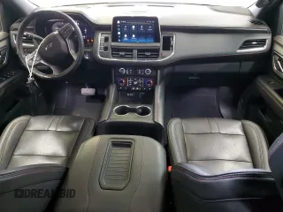 2022 Chevrolet Suburban RST with VIN 1GNSKEKD4NR341895, listed as a Copart auction lot 45866445 with 47,571 mi miles and Salvage title. Bid and sale history available at DreamBid. Image 8.