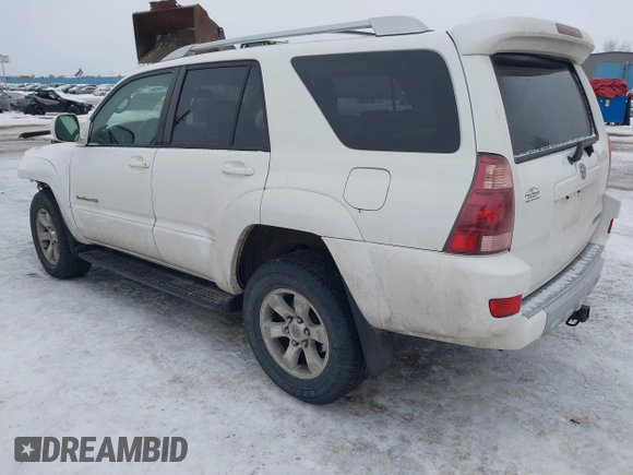 2005 Toyota 4Runner SR5 with VIN JTEBT14R850054745, listed as a IAAI auction lot 41349620 with 232,293 mi miles and . Bid and sale history available at DreamBid. Image 3.