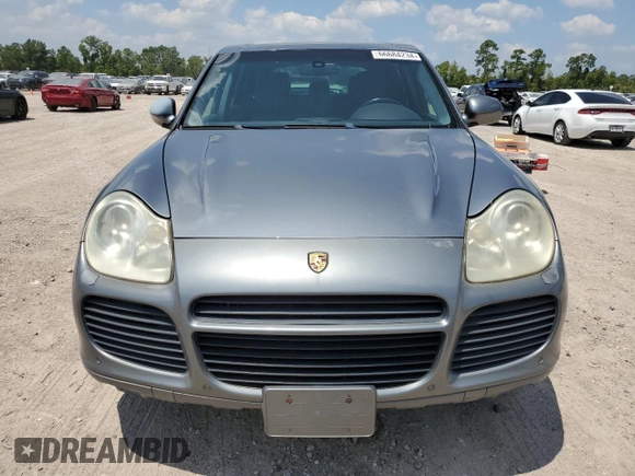 2005 Porsche Cayenne Turbo with VIN WP1AC29P55LA92346, listed as a Copart auction lot 66684234 with 0 mi miles and Clean Title. Bid and sale history available at carsss.com. Image 5.