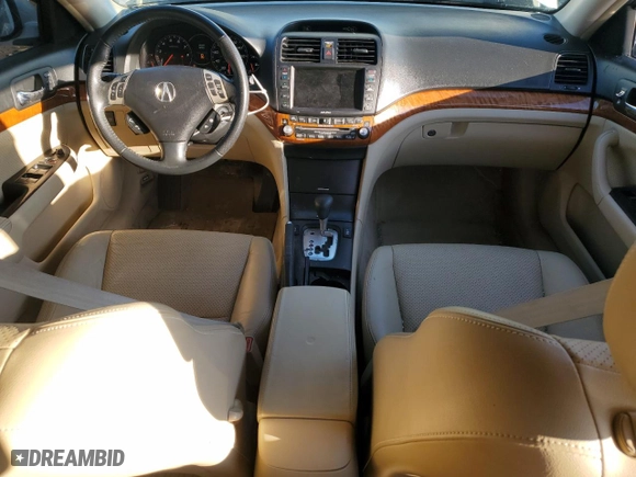 2007 Acura TSX Navi with VIN JH4CL96977C017402, listed as a Copart auction lot 42769385 with 127,948 mi miles and Salvage Title. Bid and sale history available at carsss.com. Image 8.