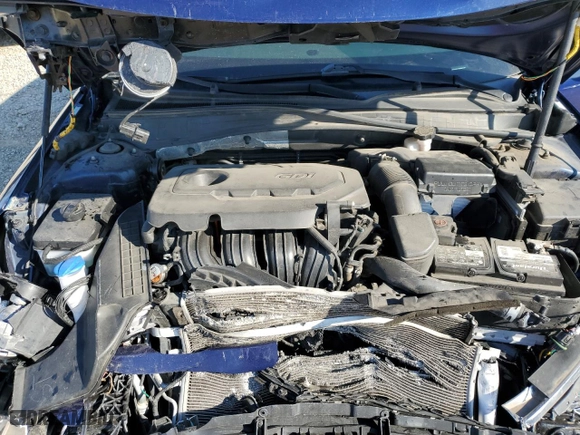 2016 Kia Optima EX with VIN 5XXGU4L32GG093287, listed as a Copart auction lot 88775335 with 83,053 mi miles and Salvage Title. Bid and sale history available at carsss.com. Image 12.