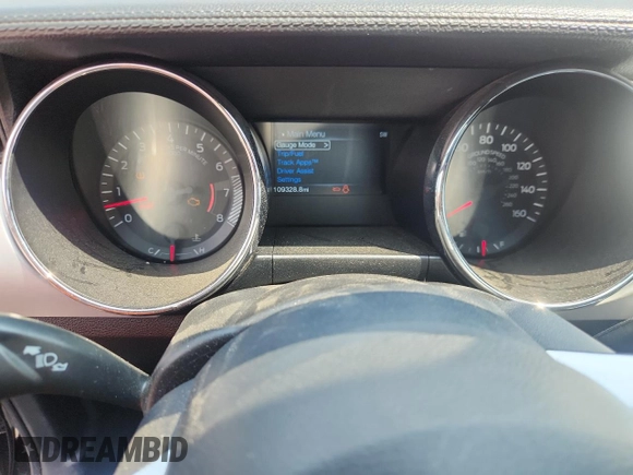2015 Ford Mustang GT with VIN 1FA6P8CFXF5337118, listed as a Copart auction lot 62861455 with 109,328 mi miles and Clean title. Bid and sale history available at DreamBid. Image 9.