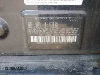 2011 Subaru Legacy Premium with VIN 4S3BMBF62B3240396, listed as a Copart auction lot 53980965 with 97,221 mi miles and Salvage title. Bid and sale history available at DreamBid. Image 12.