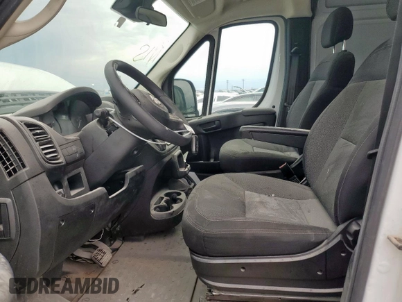 2023 Ram ProMaster Cargo with VIN 3C6LRVDG8PE506207, listed as a Copart auction lot 53910875 with 33,889 mi miles and Salvage Title. Bid and sale history available at carsss.com. Image 7.
