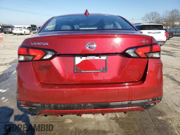 2021 Nissan Versa SV with VIN 3N1CN8EV0ML918540, listed as a Copart auction lot 88895595 with 37,067 mi miles and Salvage Title. Bid and sale history available at carsss.com. Image 6.