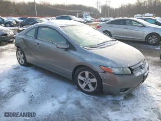2008 Honda Civic Cpe EX-L with VIN 2HGFG12918H518666, listed as a IAAI auction lot 41373407 with 218,852 mi miles. Bid and sale history available at carsss.com. Image 1.