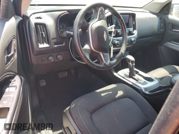 2022 Chevrolet Colorado 4WD LT with VIN 1GCHTCEN7N1108505, listed as a Copart auction lot 58695385 with 10,565 mi miles and Salvage title. Bid and sale history available at DreamBid. Image 8.