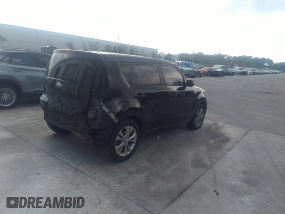 2016 Kia Soul + with VIN KNDJP3A53G7238180, listed as a IAAI auction lot 34502423 with 125,932 mi miles. Bid and sale history available at carsss.com. Image 4.