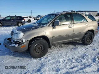 2003 Lexus RX 300 with VIN JTJGF10U730163543, listed as a Copart auction lot 42992005 with 187,375 mi miles and Salvage Title. Bid and sale history available at carsss.com. Image 1.