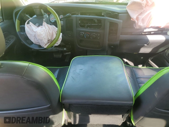 2005 Dodge 1500 SLT with VIN 1D7HA18D15S150472, listed as a Copart auction lot 53278505 with 109,457 mi miles and Salvage Title. Bid and sale history available at DreamBid. Image 8.