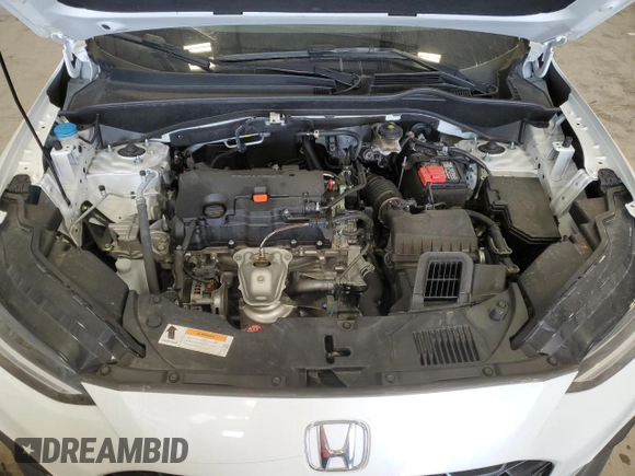 2024 Honda HR-V LX with VIN 3CZRZ2H37RM761118, listed as a Copart auction lot 60245595 with 17,427 mi miles and Salvage title. Bid and sale history available at DreamBid. Image 12.