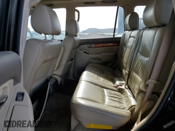 2005 Lexus GX 470 with VIN JTJBT20X450071179, listed as a Copart auction lot 56757415 with 194,709 mi miles and Clean Title. Bid and sale history available at DreamBid. Image 10.