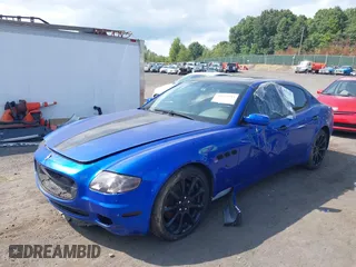 2007 Maserati Quattroporte with VIN ZAMFE39A870029065, listed as a IAAI auction lot 40193193 with 48,620 mi miles. Bid and sale history available at carsss.com. Image 17.