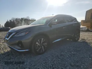 2022 Nissan Murano SL with VIN 5N1AZ2CJ4NC106821, listed as a Copart auction lot 43926105 with 17,144 mi miles and Salvage Title. Bid and sale history available at carsss.com. Image 1.