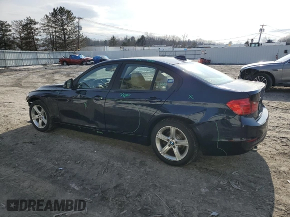 2014 BMW 3 Series 328d xDrive with VIN WBA3D5C56EKX95246, listed as a Copart auction lot 47169755 with 169,445 mi miles and Salvage Title. Bid and sale history available at carsss.com. Image 2.