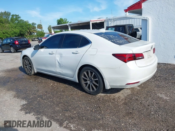 2015 Acura TLX V6 Tech with VIN 19UUB2F51FA006484, listed as a IAAI auction lot 41842538 with 135,135 mi miles. Bid and sale history available at carsss.com. Image 3.