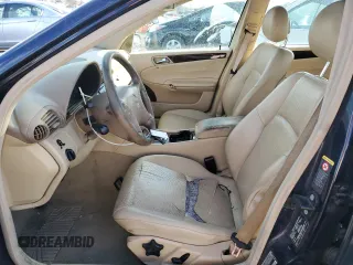 2002 Mercedes-Benz C 230/260/280/320 with VIN WDBRF61J42F262487, listed as a Copart auction lot 47354225 with 128,238 mi miles and Salvage Title. Bid and sale history available at DreamBid. Image 7.