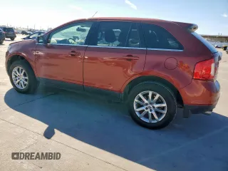 2014 Ford Edge Limited with VIN 2FMDK3KC9EBA02755, listed as a Copart auction lot 47131415 with 121,601 mi miles and Salvage Title. Bid and sale history available at carsss.com. Image 2.