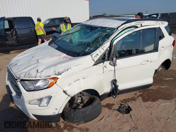2021 Ford EcoSport SE with VIN MAJ3S2GE2MC439943, listed as a IAAI auction lot 42047981 with Not provided miles and . Bid and sale history available at DreamBid. Image 17.