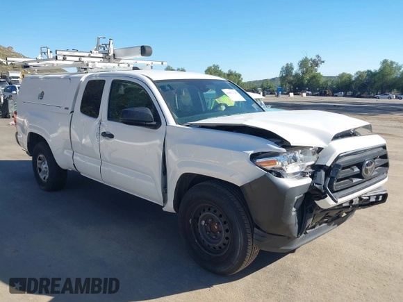 2020 Toyota Tacoma SR with VIN 3TYRX5GNXLT005018, listed as a IAAI auction lot 41851226 with 90,325 mi miles and . Bid and sale history available at DreamBid. Image 1.