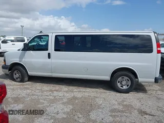 2020 Chevrolet Express Passenger LS with VIN 1GAZGNFG3L1241756, listed as a IAAI auction lot 42513261 with 23,256 mi miles and . Bid and sale history available at DreamBid. Image 14.