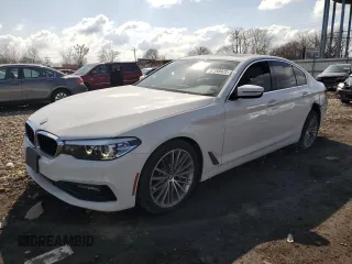 2017 BMW 5 Series 530i z VIN WBAJA5C34HG894301, wystawiony jako Copart lot #52388925 z przebiegiem 69 010 mil mil oraz Szkoda całkowita • Salvage title. Historia ofert i sprzedaży dostępna na DreamBid. Obrazek 1.