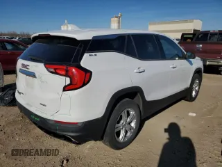 2018 GMC Terrain SLE with VIN 3GKALTEVXJL363335, listed as a Copart auction lot 49911575 with 100,628 mi miles and Salvage Title. Bid and sale history available at carsss.com. Image 3.