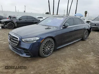 2022 Mercedes-Benz S 500 z VIN W1K6G6DB5NA110800, wystawiony jako Copart lot #48789035 z przebiegiem Nie podano mil oraz Szkoda całkowita • Salvage title. Historia ofert i sprzedaży dostępna na DreamBid. Obrazek 1.