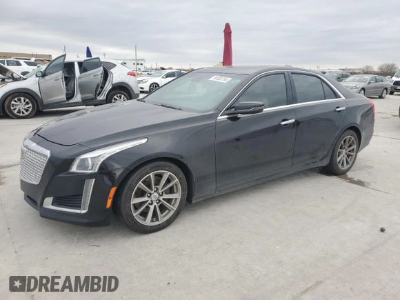 2019 Cadillac CTS Sedan Luxury RWD with VIN 1G6AR5SS1K0124404, listed as a Copart auction lot 86303764 with 187,388 mi miles and Salvage Title. Bid and sale history available at carsss.com. Image 1.