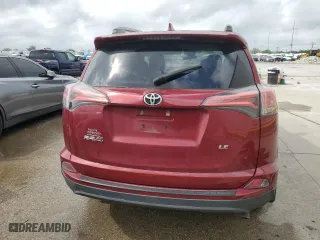 2018 Toyota RAV4 LE with VIN 2T3ZFREV0JW518900, listed as a Copart auction lot 50842655 with 0 mi miles and Salvage Title. Bid and sale history available at carsss.com. Image 6.