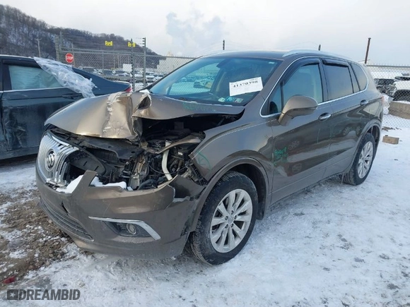 2017 Buick Envision Essence with VIN LRBFXDSA6HD065330, listed as a IAAI auction lot 41370398 with 105,394 mi miles. Bid and sale history available at carsss.com. Image 2.