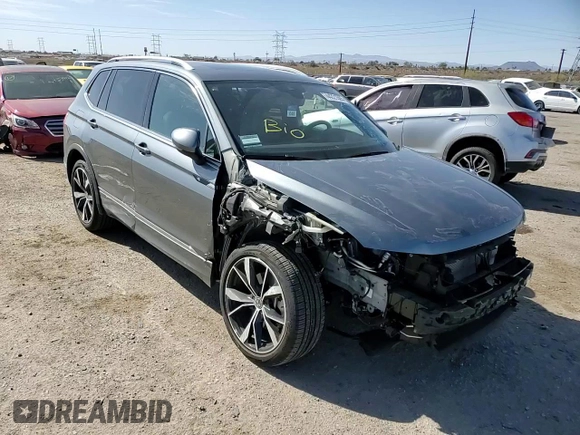 2024 Volkswagen Tiguan SEL R-Line с VIN 3VV4B7AX0RM116455, выставлен на аукционе Copart как лот 44221505 с пробегом 15 977 миль миль и Списание • Salvage title. История ставок и продаж доступна на DreamBid. Изображение 11.