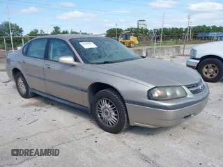2002 Chevrolet Impala z VIN 2G1WF55K929224966, wystawiony jako IAAI lot #41989267 z przebiegiem 121 010 mil mil oraz . Historia ofert i sprzedaży dostępna na DreamBid. Obrazek 1.