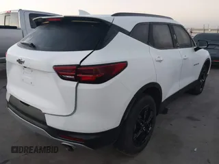 2024 Chevrolet Blazer LT with VIN 3GNKBDR44RS206273, listed as a IAAI auction lot 41158653 with Not provided miles and . Bid and sale history available at DreamBid. Image 4.