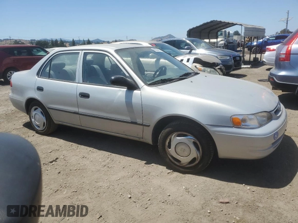 1999 Toyota Corolla VE with VIN 1NXBR12E5XZ243959, listed as a Copart auction lot 62233875 with 58,281 mi miles and Clean title. Bid and sale history available at DreamBid. Image 4.