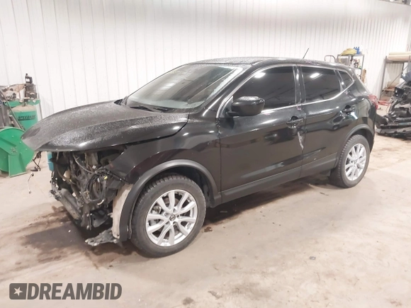 2021 Nissan Rogue S with VIN JN1BJ1AW8MW668455, listed as a IAAI auction lot 41514557 with 100,477 mi miles and . Bid and sale history available at DreamBid. Image 2.