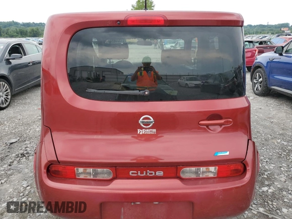 2014 Nissan Cube SL z VIN JN8AZ2KR1ET350071, wystawiony jako Copart lot #61520674 z przebiegiem Nie podano mil oraz Szkoda całkowita • Salvage title. Historia ofert i sprzedaży dostępna na DreamBid. Obrazek 6.