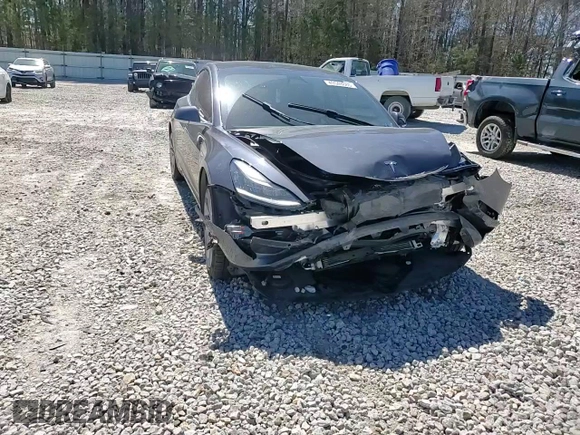 2020 Tesla Model 3 Long Range with VIN 5YJ3E1EBXLF807033, listed as a Copart auction lot 49548665 with 32,031 mi miles and Salvage Title. Bid and sale history available at carsss.com. Image 10.