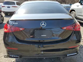 2024 Mercedes-Benz C 300 with VIN W1KAF4GBXRR231973, listed as a Copart auction lot 53315435 with 3,291 mi miles and Salvage Title. Bid and sale history available at carsss.com. Image 6.