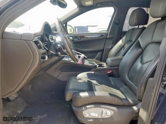 2018 Porsche Macan with VIN WP1AA2A57JLB23087, listed as a Copart auction lot 50833165 with 76,816 mi miles and Salvage Title. Bid and sale history available at carsss.com. Image 7.