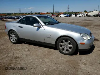 1998 Mercedes-Benz SLK 230/320 with VIN WDBKK47F9WF057337, listed as a Copart auction lot 65023905 with 243,917 mi miles and Salvage title. Bid and sale history available at DreamBid. Image 4.