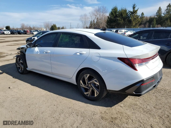 2024 Hyundai Elantra SEL with VIN KMHLM4DG8RU790181, listed as a Copart auction lot 50525095 with 20,012 mi miles and Salvage Title. Bid and sale history available at carsss.com. Image 2.