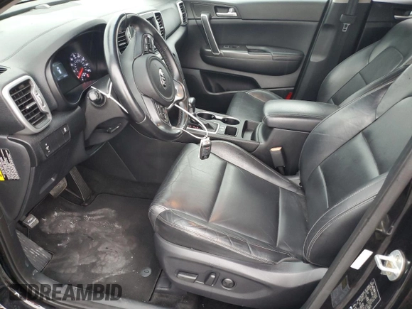 2017 Kia Sportage EX z VIN KNDPN3AC9H7168877, wystawiony jako Copart lot #59339935 z przebiegiem 78 053 mil mil oraz Szkoda całkowita • Salvage title. Historia ofert i sprzedaży dostępna na DreamBid. Obrazek 7.