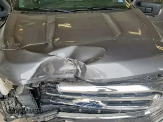 2021 Ford F-150 XL with VIN 1FTEW1CP1MFC04764, listed as a Copart auction lot 59572975 with 61,576 mi miles and Salvage title. Bid and sale history available at DreamBid. Image 11.