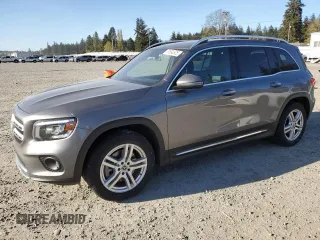 2020 Mercedes-Benz GLB with VIN W1N4M4HB7LW057714, listed as a Copart auction lot 51992625 with 54,350 mi miles and Salvage Title. Bid and sale history available at carsss.com. Image 1.
