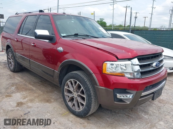 2016 Ford Expedition Max XLT z VIN 1FMJK1HT9GEF29071, wystawiony jako IAAI lot #42132967 z przebiegiem 122 299 mil mil oraz . Historia ofert i sprzedaży dostępna na DreamBid. Obrazek 1.
