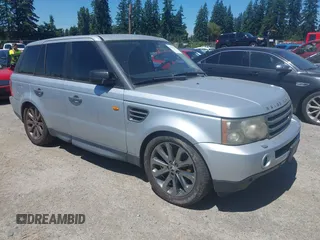2007 Land Rover Range Rover Sport HSE with VIN SALSF25447A987679, listed as a IAAI auction lot 42678254 with 126,898 mi miles and . Bid and sale history available at DreamBid. Image 1.